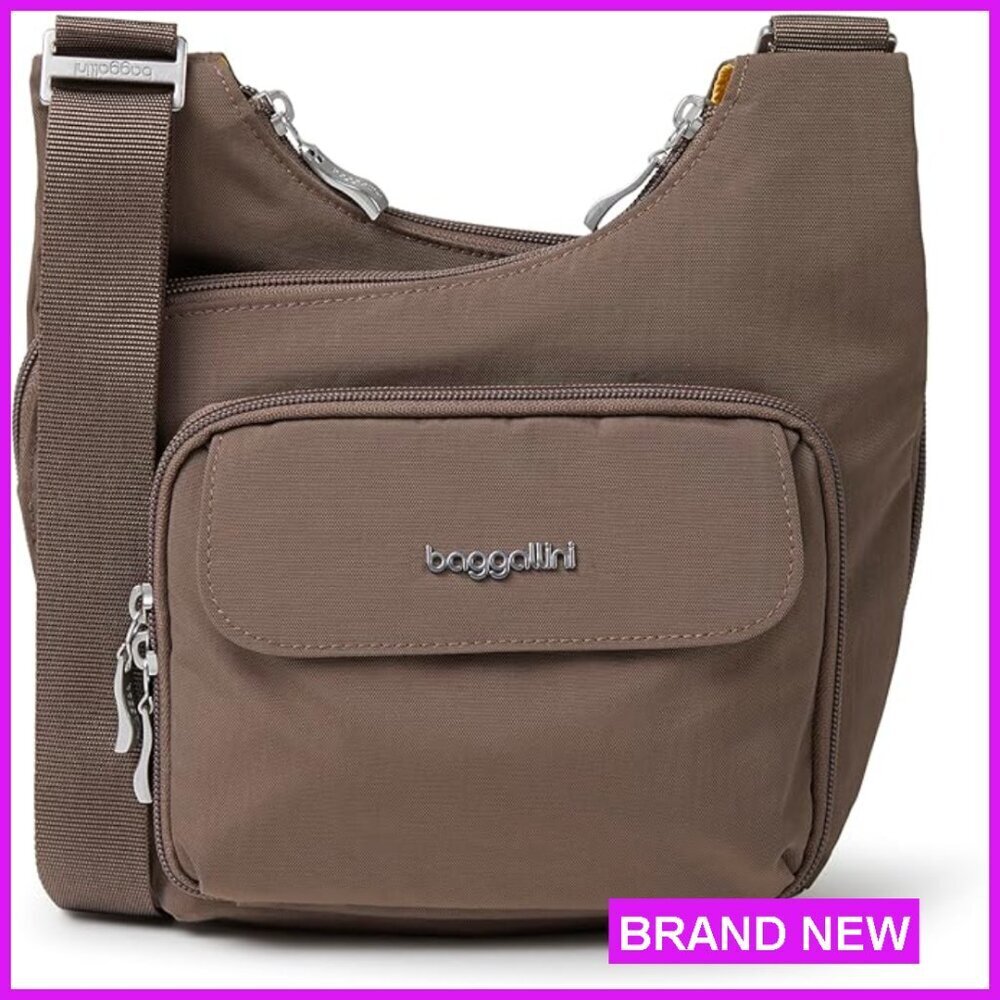 Lightweight Nylon Crossbody Bag Travel Everyday Purse Hands-Free Adjustable